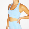 Load image into Gallery viewer, Essential Seamless Sports Bra - Blue