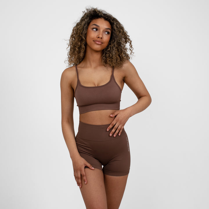 Lure Sports Bra - Brown